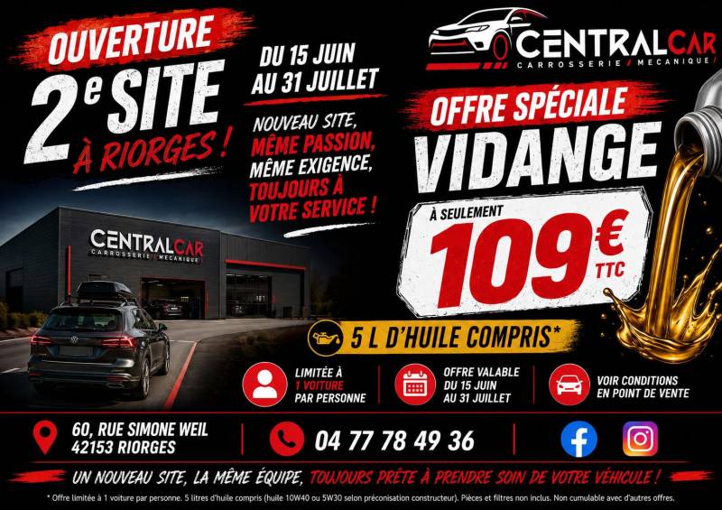Offre ouverture Riorges 